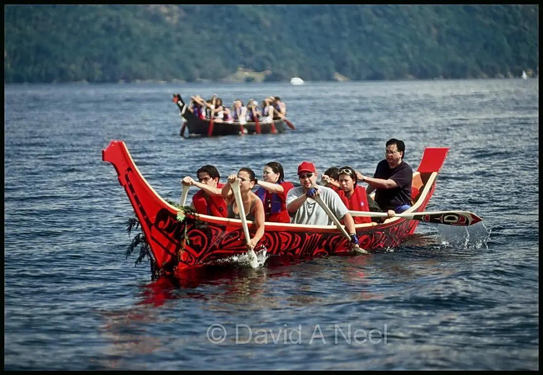 Salish Canoe