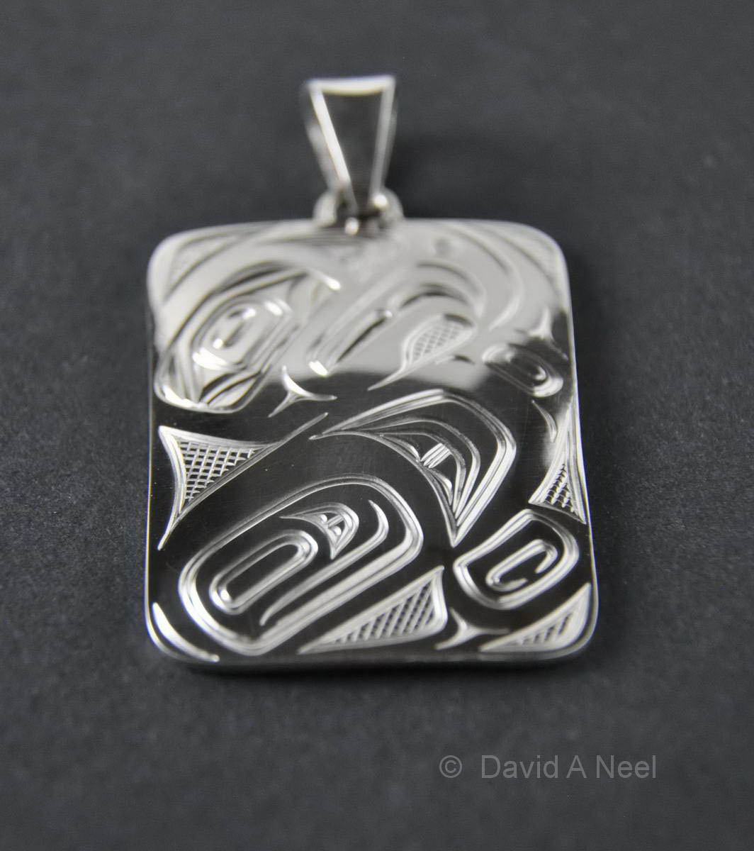 Eagle Sterling Silver Pendant
