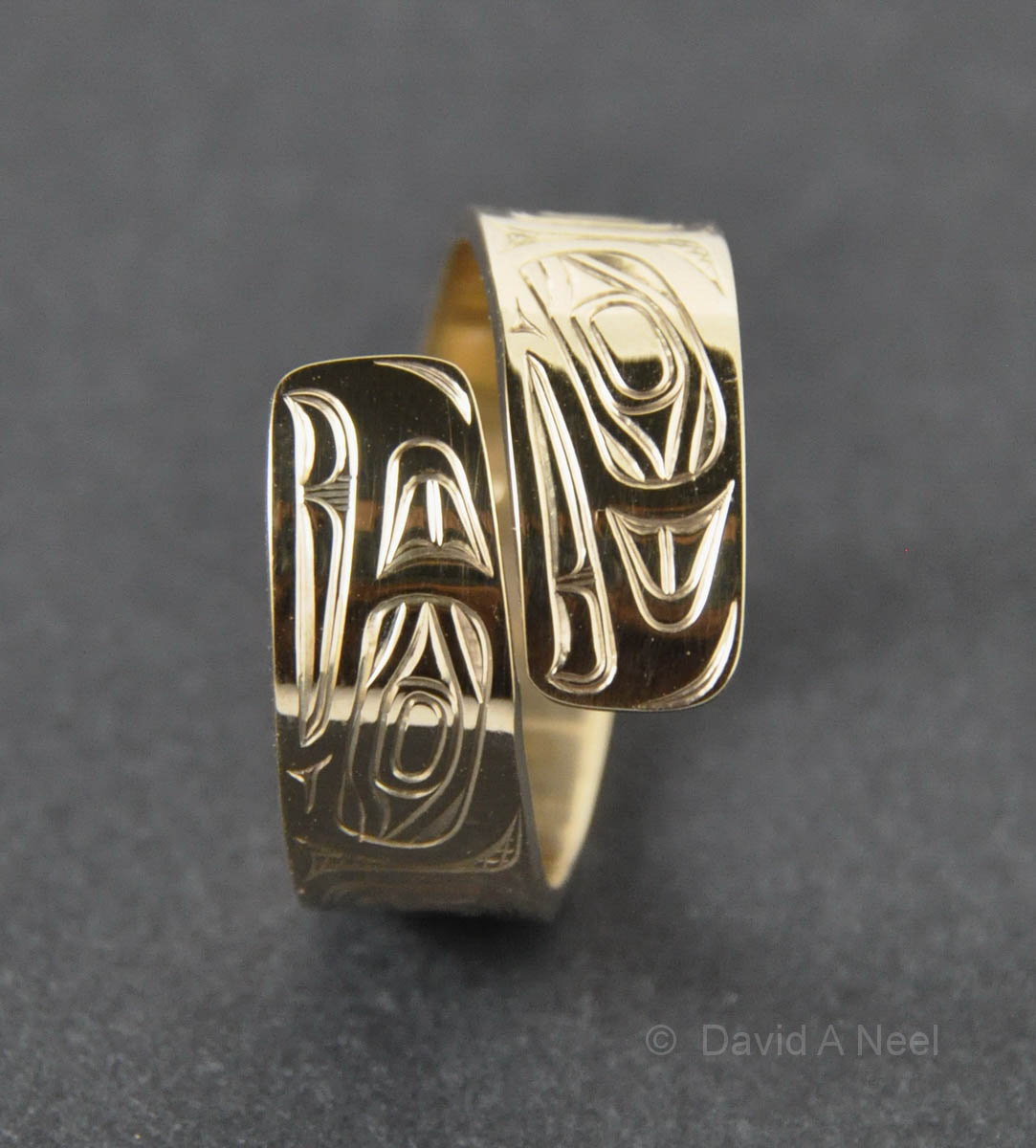 Eagle Gold Wrap Ring