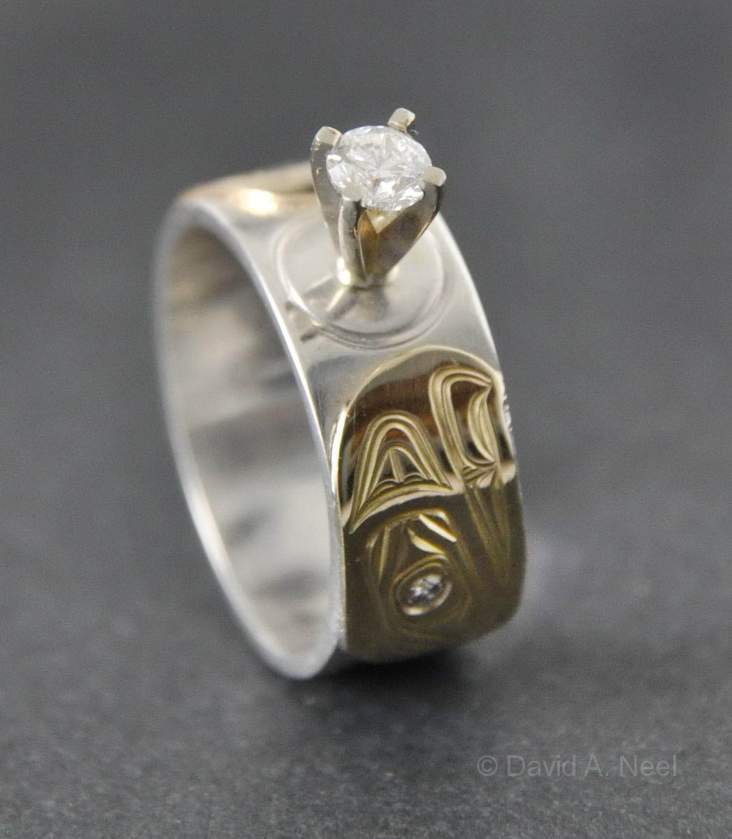 Eagle Diamond Ring