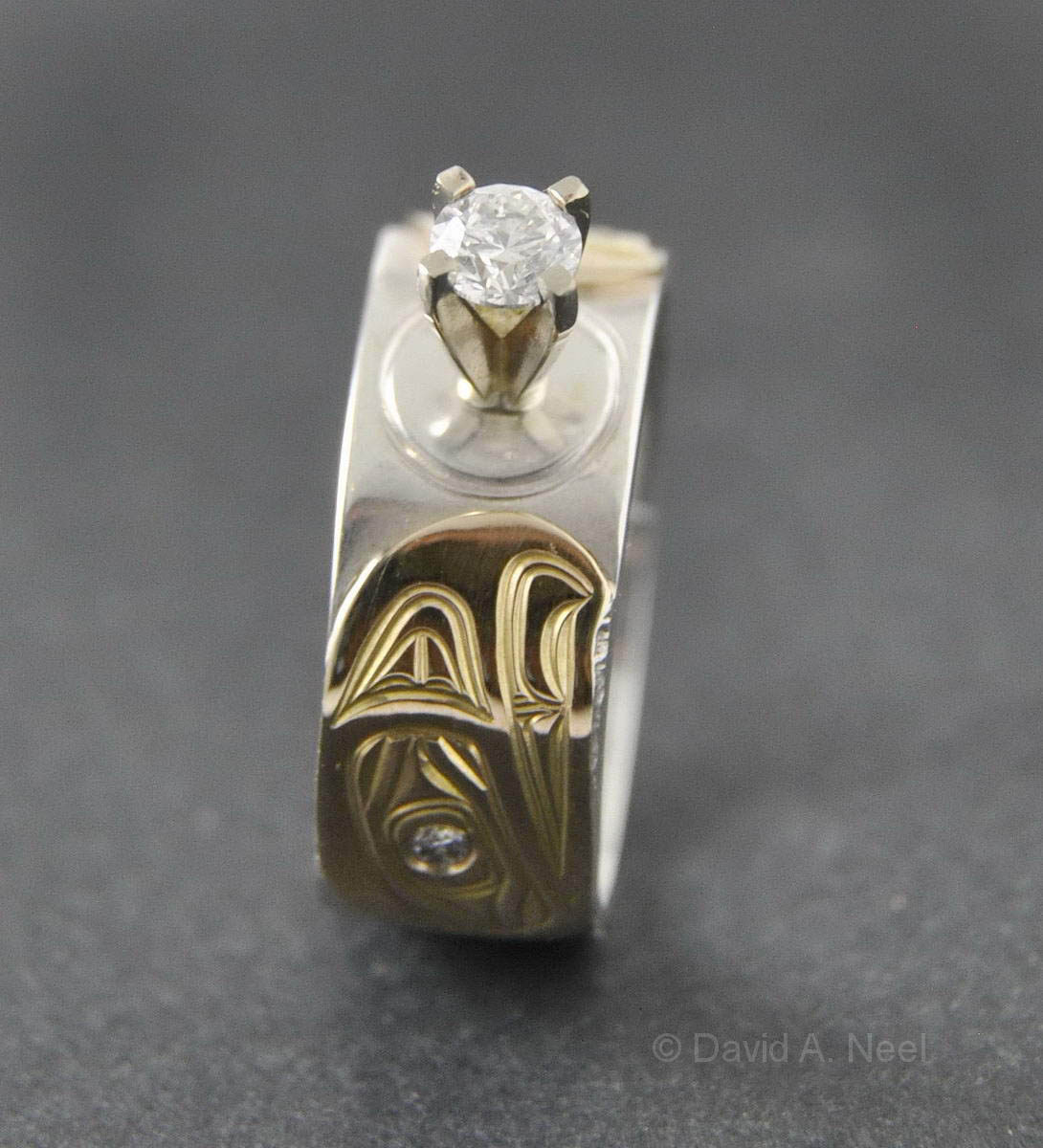 Eagle Diamond Ring