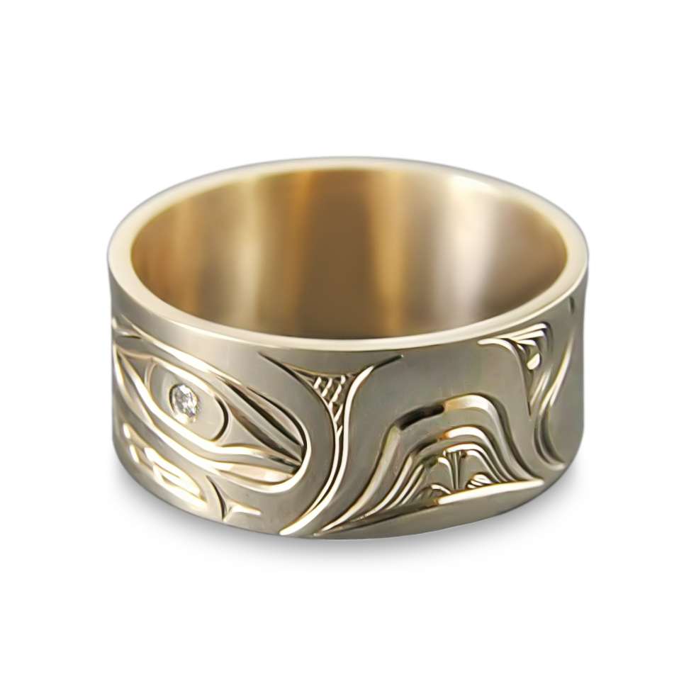 Orca Gold Ring