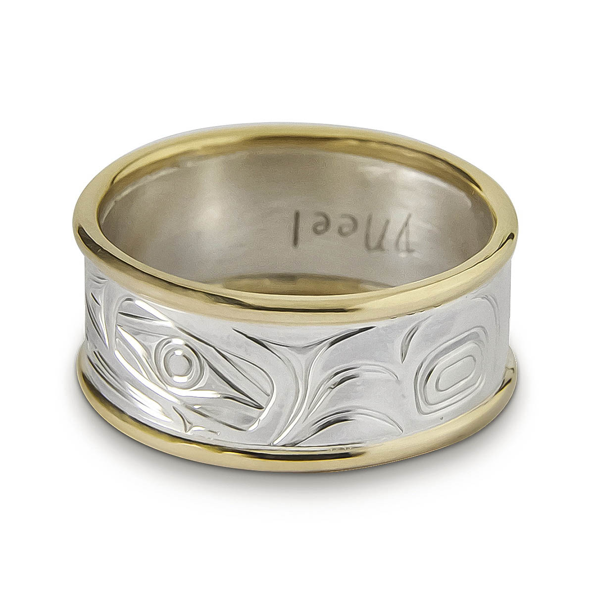 Eagle Ring Silver & Gold