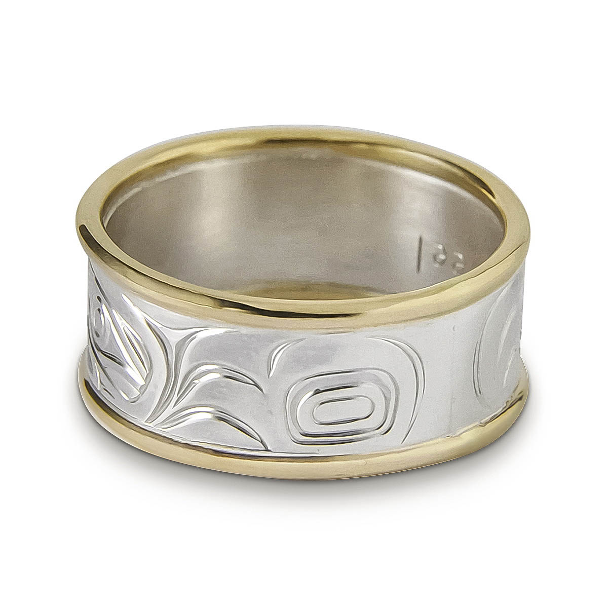 Eagle Ring Silver & Gold
