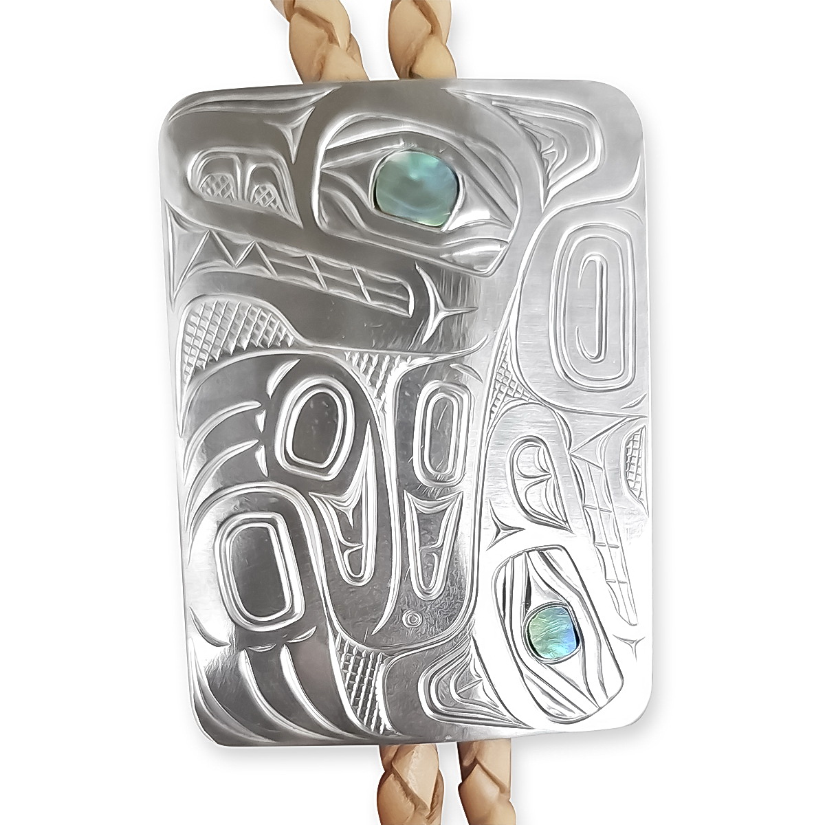 Wolf Bolo Tie